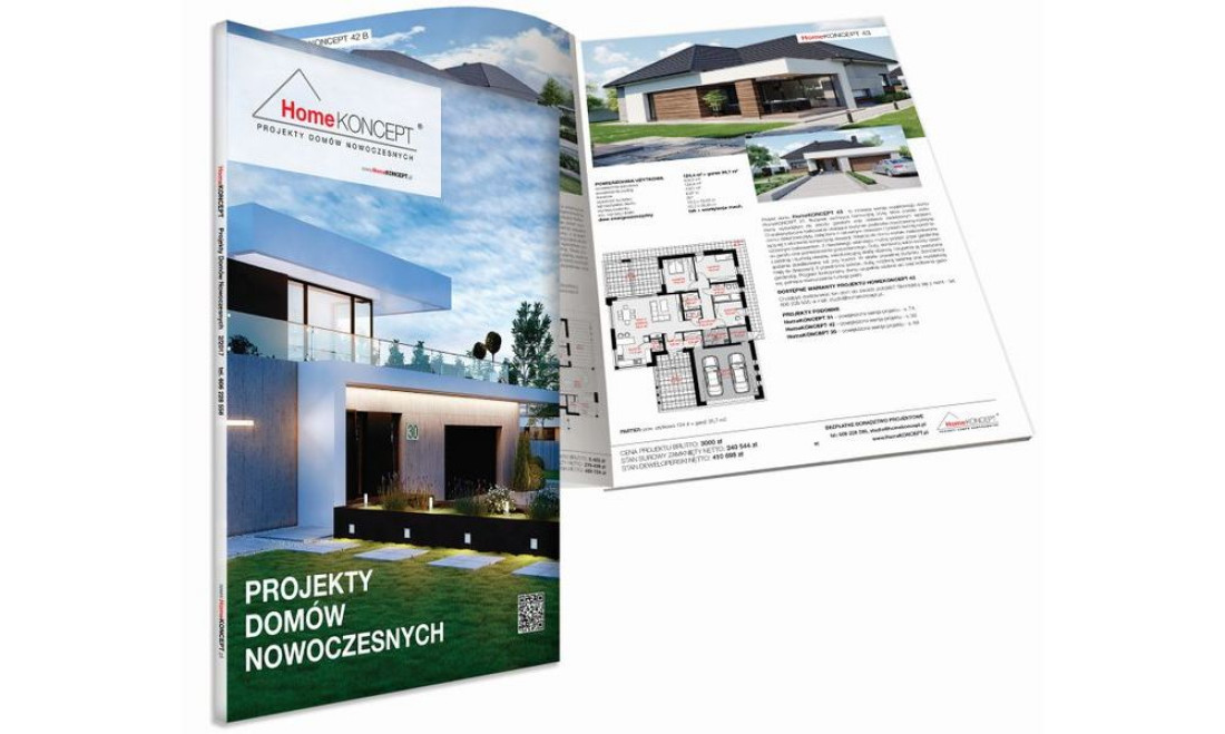 Zamów najnowszy katalog z pełną ofertą projektową HomeKONCEPT