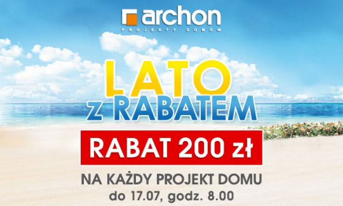 LATO Z RABATEM - gorąca promocja w ARCHON+!
