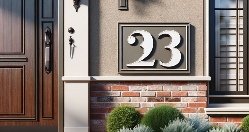 Czy tabliczka z numerem domu jest obowiązkowa?